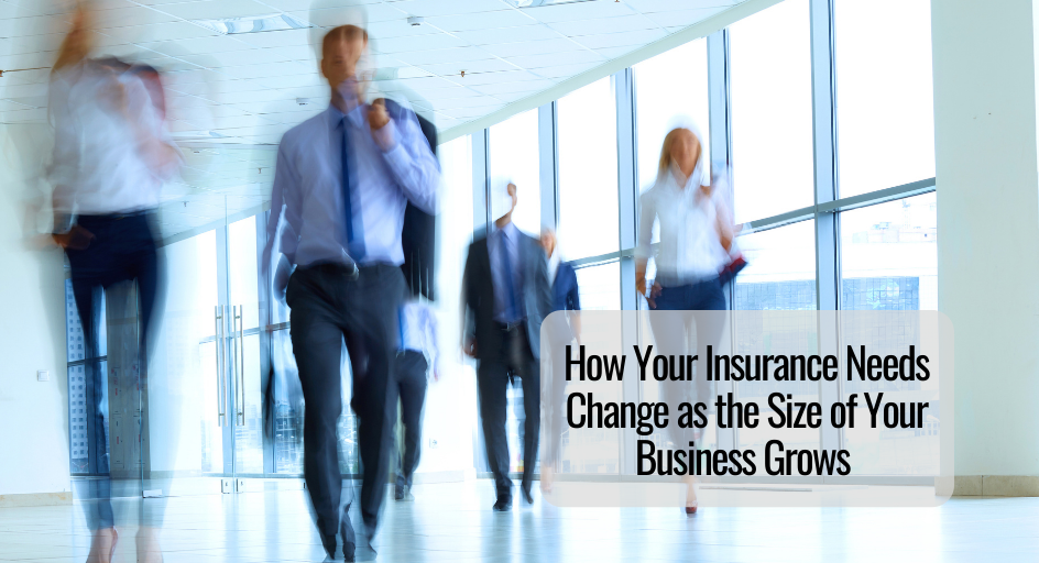 How Your Insurance Needs Change as the Size of Your Business Grows How Your Insurance Needs Change as the Size of Your Business Grows