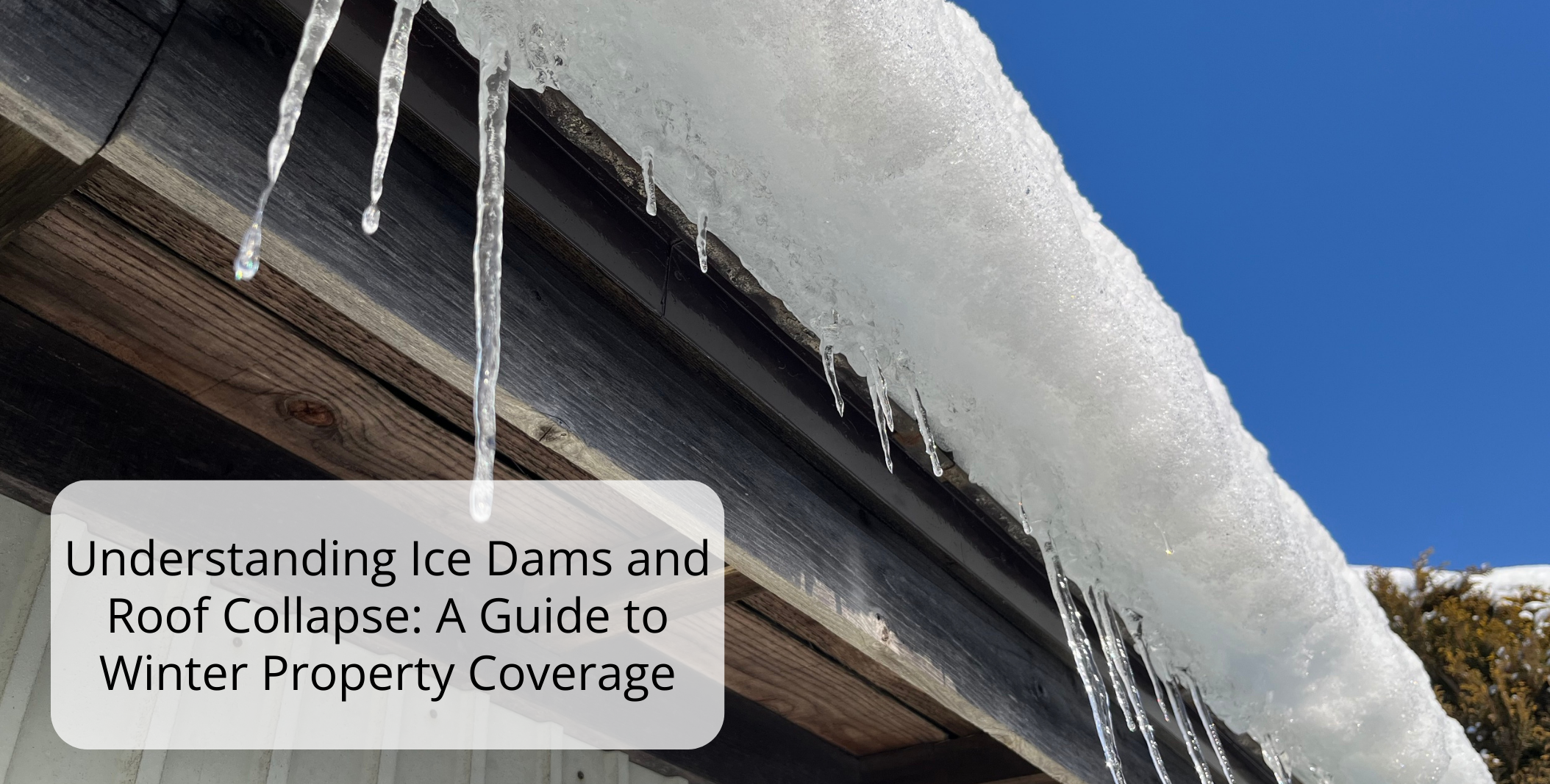 Understanding Ice Dams and Roof Collapse: A Guide to Winter Property Coverage Understanding Ice Dams and Roof Collapse: A Guide to Winter Property Coverage